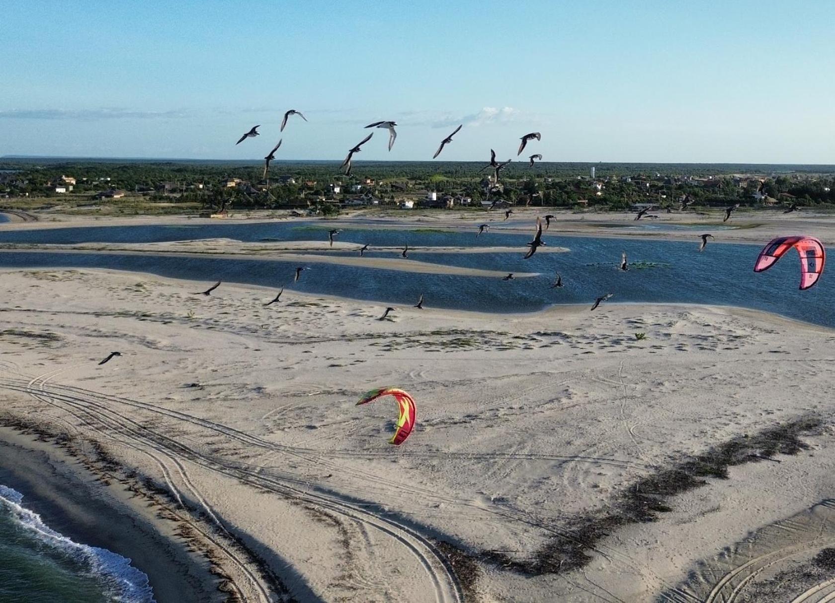Amazonia Kite Club Hotel Luis Correia Bagian luar foto
